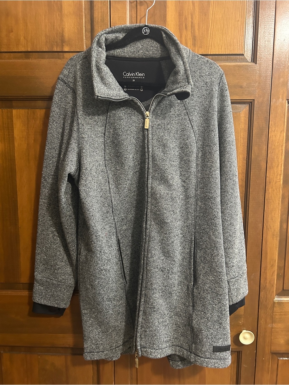 Calvin Klein Gray Performance Jacket